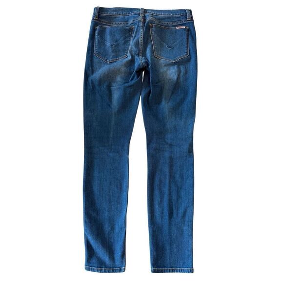 Hudson Womens Mid-Rise Zip Fly Krista Super Skinny Denim Jeans Blue Size 29 - Picture 2 of 7
